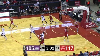 Eric Mika Posts 17 points & 16 rebounds vs. Memphis Hustle