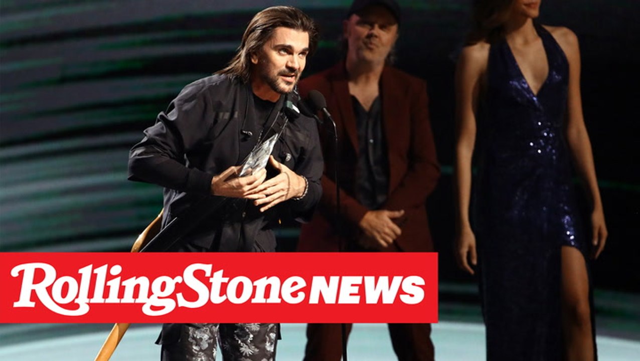 Latin Grammys 2019: Juanes Presented ‘Person of the Year’ Award by Lars Ulrich | RS News 11/15/19