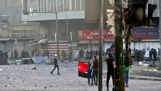 Continúan las protestas en Iraq