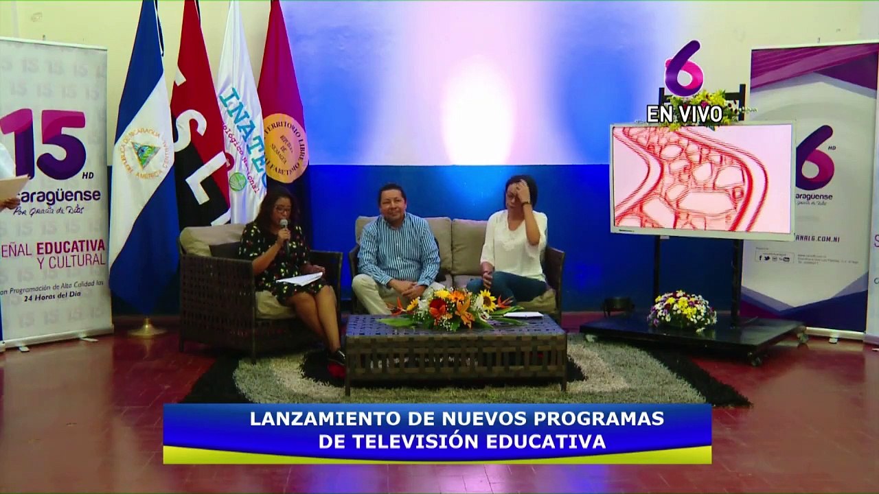 Lanzamiento de Programas Educativos | Canal 6
