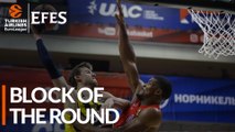 Efes Block of the Round: Kyle Hines, CSKA Moscow