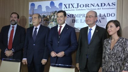 Moreno asegura que España necesita "el relato" de las víctimas del terrorismo