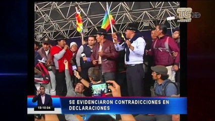 Jaime Vargas evidencia contradicciones en sus declaraciones