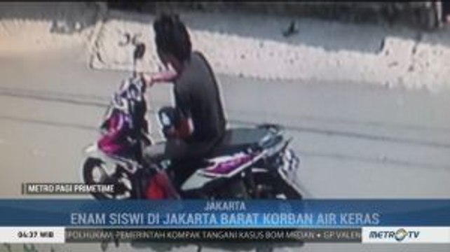 6 Siswi SMP di Kembangan Jadi Korban Teror Air Keras