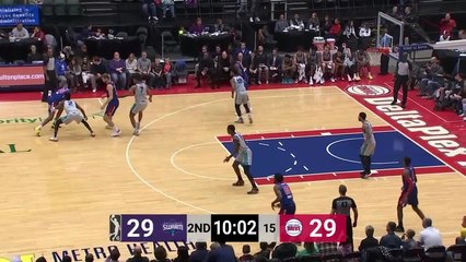 Adam Woodbury Posts 11 points & 12 rebounds vs. Greensboro Swarm