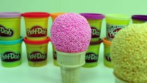 Play Foam Ice Cream Cones Surprise Toys-