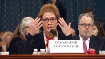 Trump attacks impeachment witness Yovanovitch during hearing