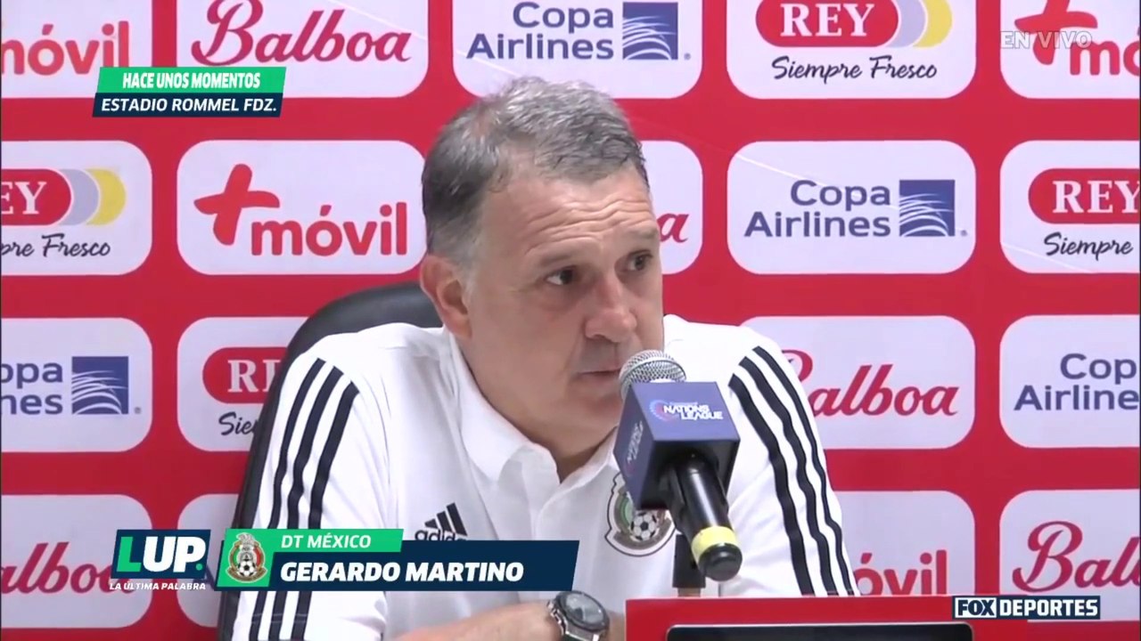 LUP: Gerardo Martino en conferencia de prensa