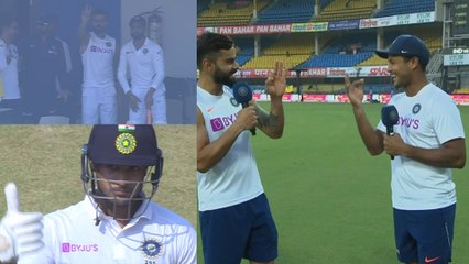 IND vs BAN 1st test : Kohli and Mayank share thoughts after day 02 | Oneindia Kannada
