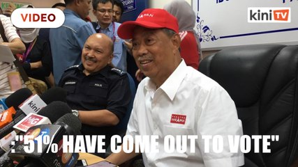 Muhyiddin: Voter turnout at 51%, some provocations but nothing else out of the ordinary