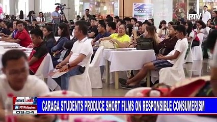 Caraga students produce short films on responsible consumerism