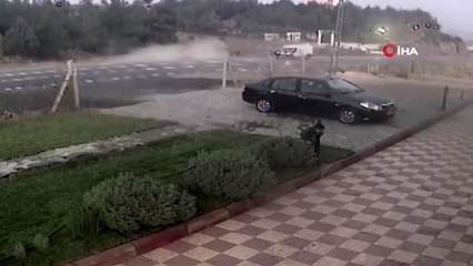2 ayrı kaza kameralara böyle yansıdı: 2 yaralı 1 ölü