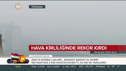 Hindistan'da hava kirliliği rekor kırdı, temiz hava satışa çıktı