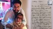 This Old Letter By Abhishek Bachchan To Father Amitabh Is Heart-Warming
