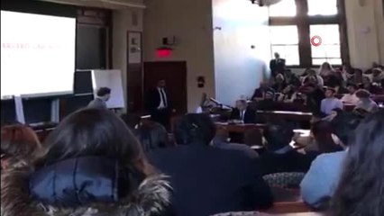 - Harvard'lı öğrenciler İsrail'in BM Temsilcisi Danon'ı protesto etti