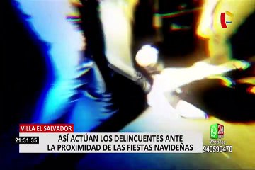 VES: Así actúan delincuentes ante la proximidad de las fiestas navideñas