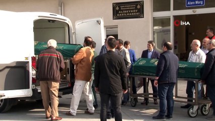 Bakırköy’de siyanürle ölen ailenin cenazeleri gasilhaneden alındı