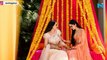 See pics: Manushi Chhillar in embellished lehenga choli at sister's wedding