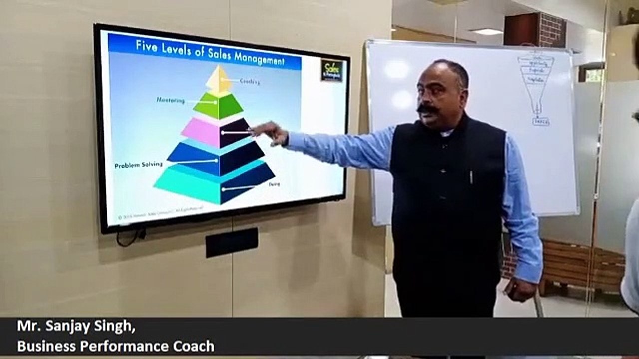 5 Levels of Sales Management - by Sanjay Singh