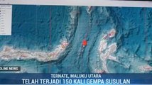 Terjadi 150 Kali Gempa Susulan di Maluku Utara