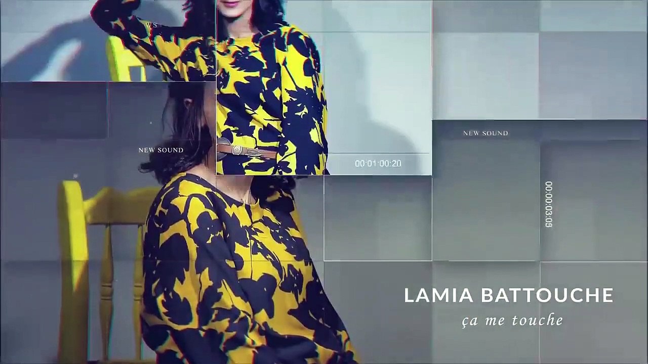Lamia Battouche - Ca Me Touche (EXCLUSIVE Lyric Video)