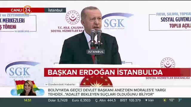 #CANLI Başkan Erdoğan SGK Toplu Açılış Töreni'nde konuşuyor