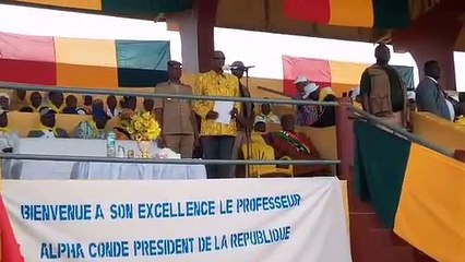 Alpha Condé: nous avons deux Guinée qui se font face