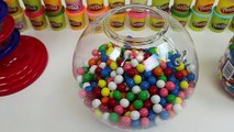 HUGE Dubble Bubble Light Up Spiral Gumball Machine with Music and Bank-