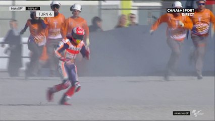 Au tour de Marc Marquez de chuter !