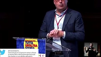 #Tuttaunaltrastoria, Zingaretti dedica intervento a prof sospesa per ricerca anti