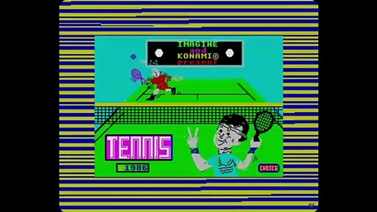 Konami's Tennis (ZX Spectrum) - Until I Die 2