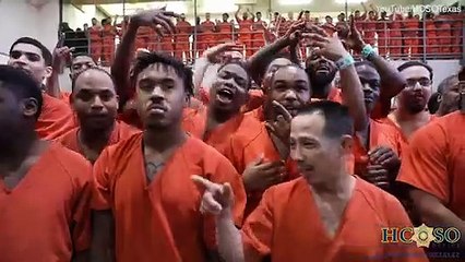 Kanye West surprises inmates of Texas jail with Sunday Service show