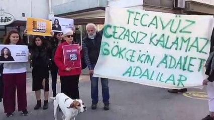 "Tecavüz cezasız kalamaz, Gökçe için adalet"