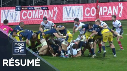 PRO D2 - Résumé Nevers-Valence: 36-6 - J11 - Saison 2019/2020