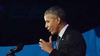 Скачать видео: Obama Warns 2020 Democrats Against Going Too Far Left