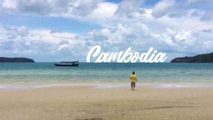 Cambodia - Sihanoukville Trip - First time Eat fried crickets