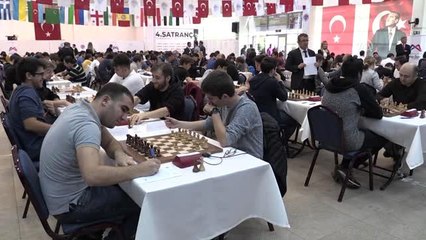 Mersin Uluslararası Satranç Şampiyonası başladı