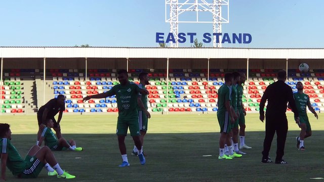Botswana - Algerie, J-2 entrainement des verts