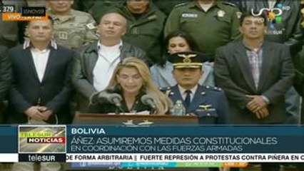 Bolivia: gobierno de facto justifica la represión en Cochabamba