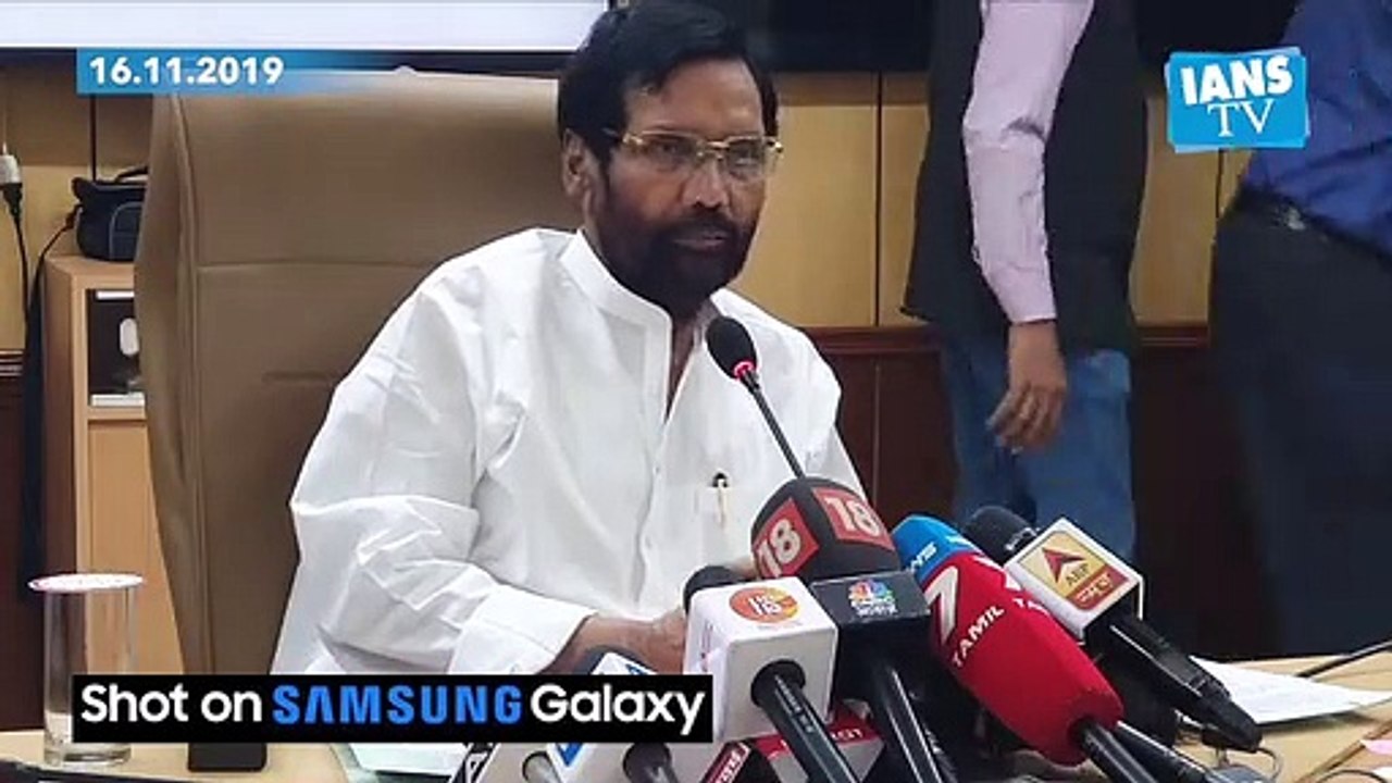 Ram Vilas Paswan releases BIS report on tap water quality in 21 state capitals