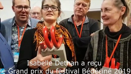 Illzach : le festival Bédéciné décerne son Grand prix à Isabelle Dethan