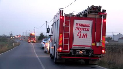 İstanbul-arnavutköy'de devrilen tır'ın altında kalan bisikletli öldü