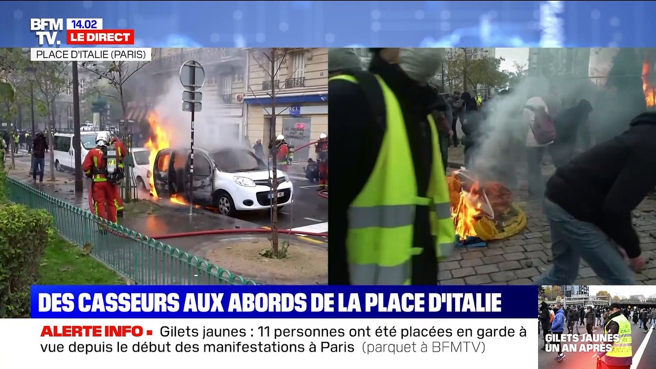 Gilets jaunes: 46 interpellations à Paris (1/2) - 16/11