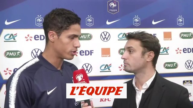 Varane «Montrer un autre visage» - Foot - Qualif. Euro - Bleus