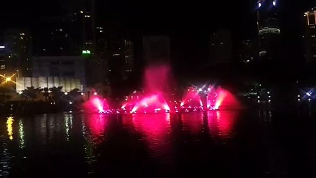 KLCC Lake Symphony Water Fountain - Malaysia - Musical Fountain Show