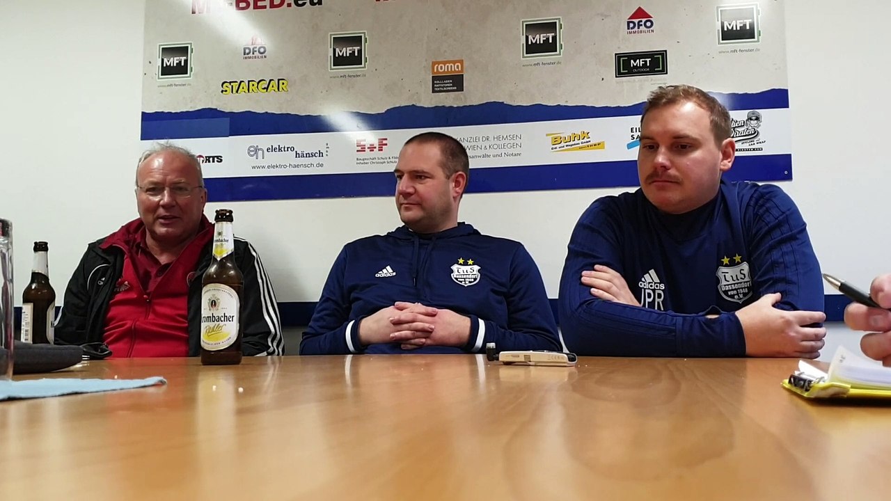 Dassendorf vs. Rugenbergen - die PK im Video!