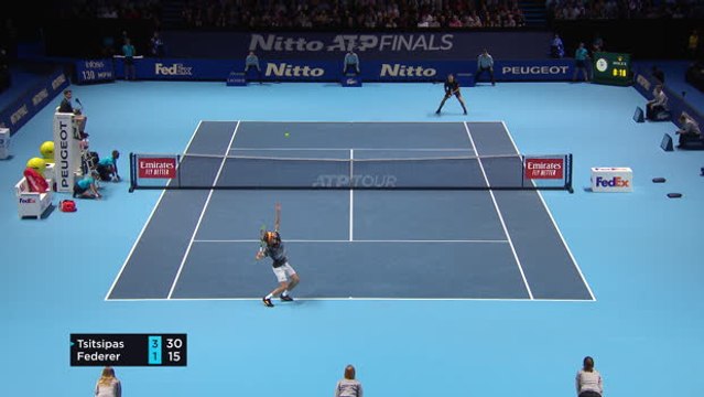 Tsitsipas reaches final with straight sets win over Federer