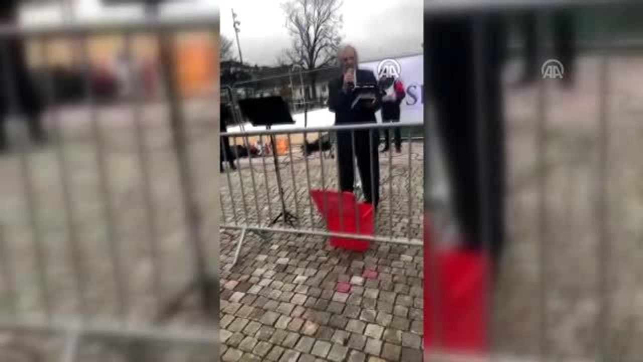 Norveç'te aşırı sağcı grup SION'dan İslamiyet karşıtı gösteri - STOCKHOLM