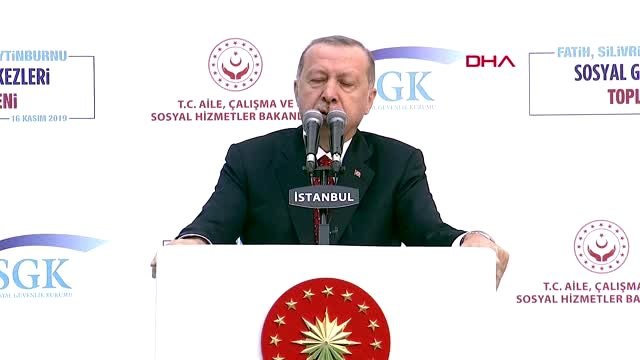 Erdoğan toplu açılış töreninde konuştu