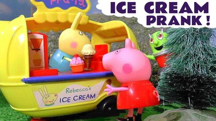 Peppa Pig Full Episode with Funny Funlings Ice Cream Pranks with PC Panda in this Toy Story English Story for Kids